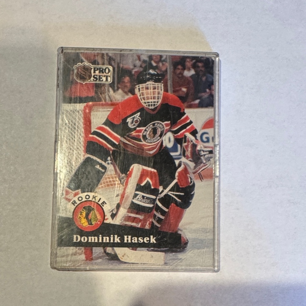 Pro Set Dominik Hasek Rookie Card #529